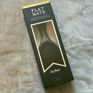 Drybar Flat Mate Boar Bristle Brush - Black and Yellow